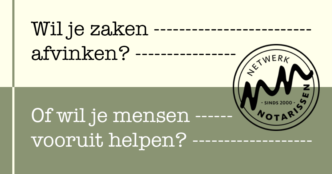 Kandidaat-notaris familierecht (nalatenschappen)