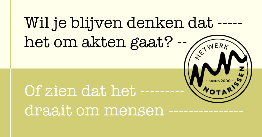 Notarieel medewerker Registergoedpraktijk